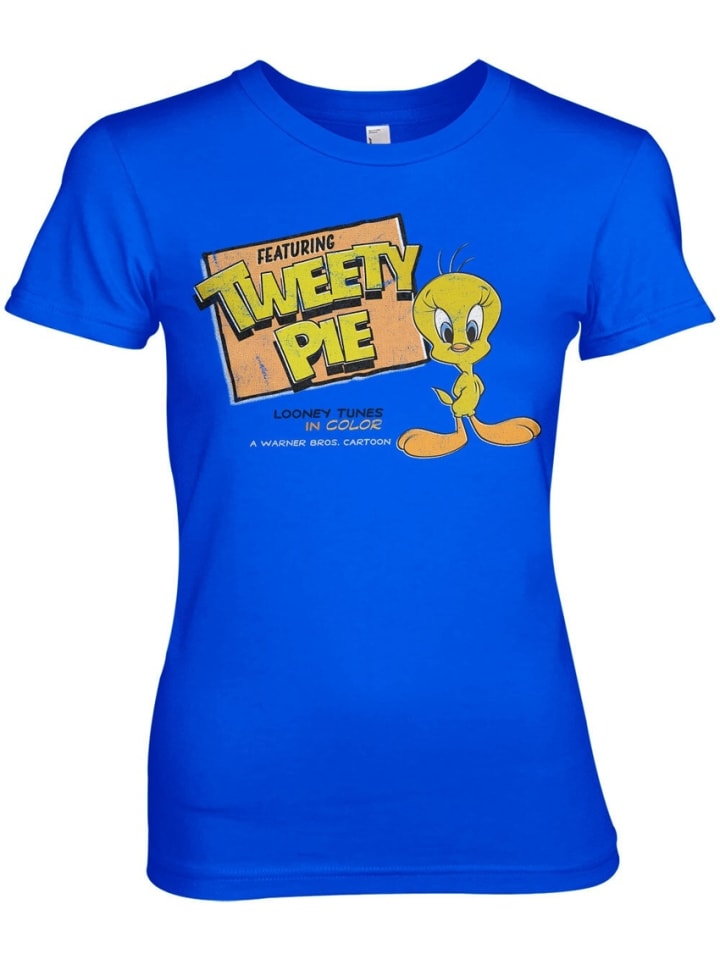 Футболка Tweety Pie Girly Tee Looney Tunes , синий
Футболка Tweety Pie Girly Tee Looney Tunes , синий