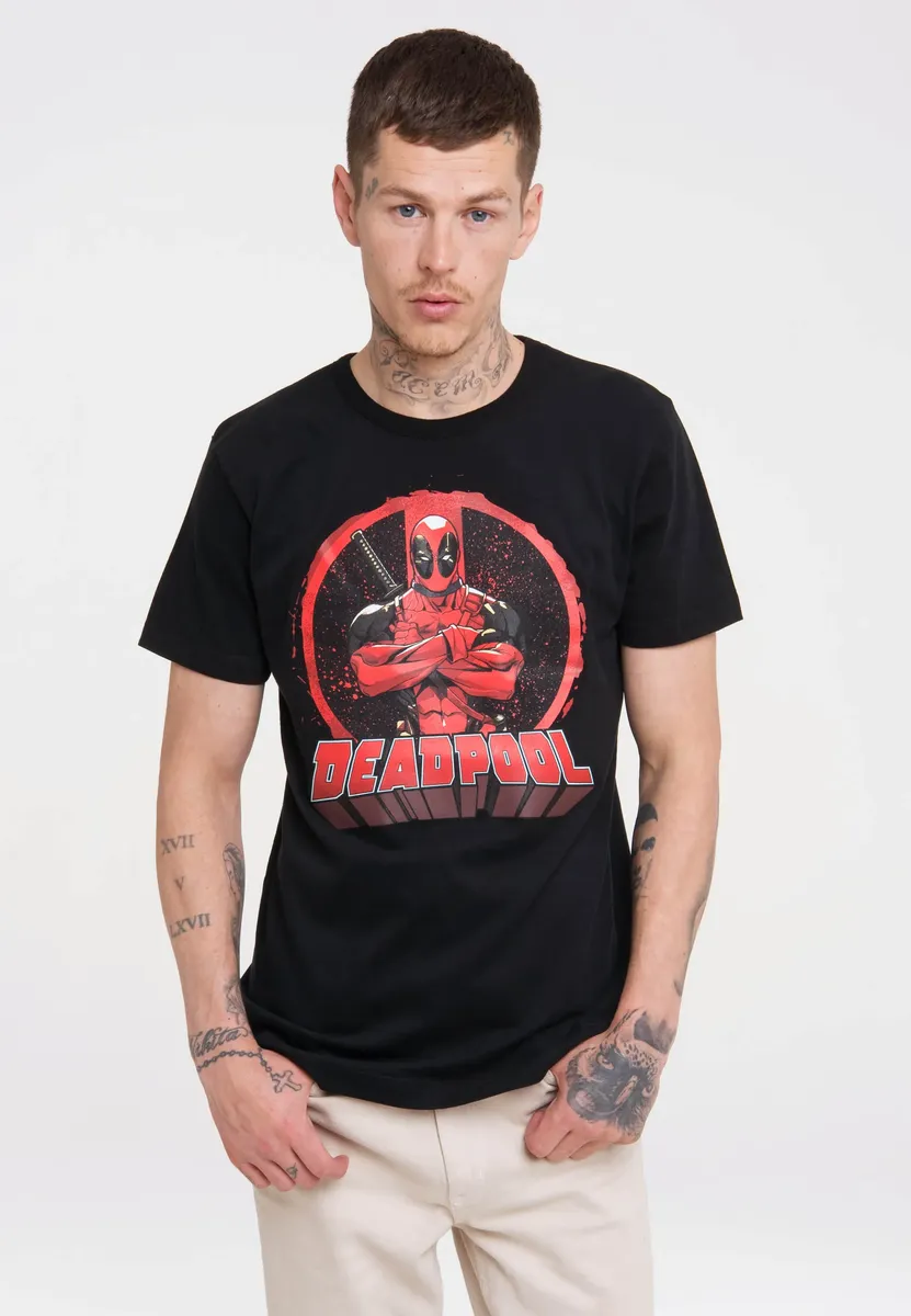 Футболка Logoshirt "Marvel Comics - Deadpool" с лицензионным принтом, красный
Футболка Logoshirt "Marvel Comics - Deadpool" с лицензионным принтом, красный
