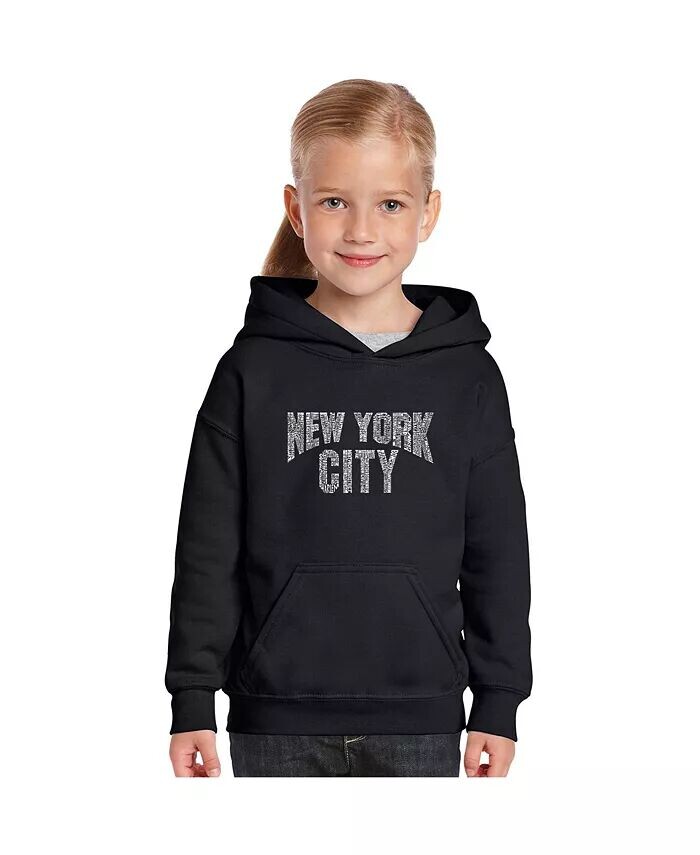 Толстовка с капюшоном Word Art для девочек - NYC NEIGHBORHOODS LA Pop Art, черный
Толстовка с капюшоном Word Art для девочек - NYC NEIGHBORHOODS LA Pop Art, черный