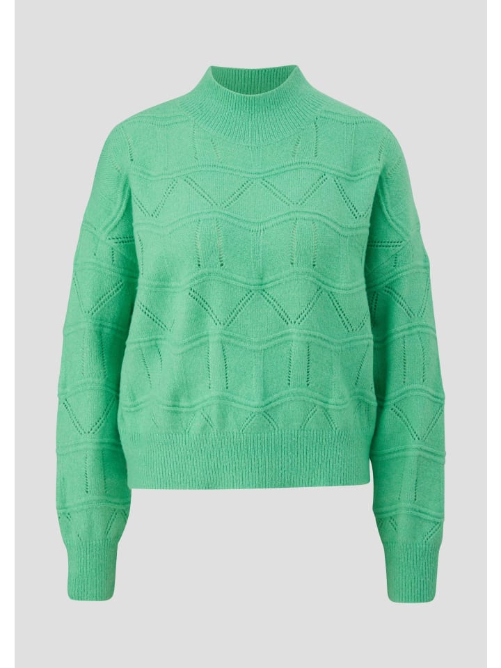 Вязаный свитер в цвете 73W0_изумруд QS
Вязаный свитер в цвете 73W0_изумруд QS