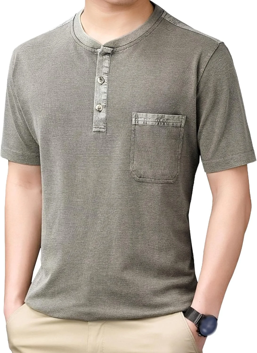 Мужская поло с лацканом и карманом в клетку, летняя свободная Maiyifu-GJ
Мужская поло с лацканом и карманом в клетку, летняя свободная Maiyifu-GJ