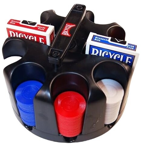 Покерный набор BICYCLE 200 ЖЕТОНОВ 2г + 2 КОЛОДЫ КАРТ
Покерный набор BICYCLE 200 ЖЕТОНОВ 2г + 2 КОЛОДЫ КАРТ