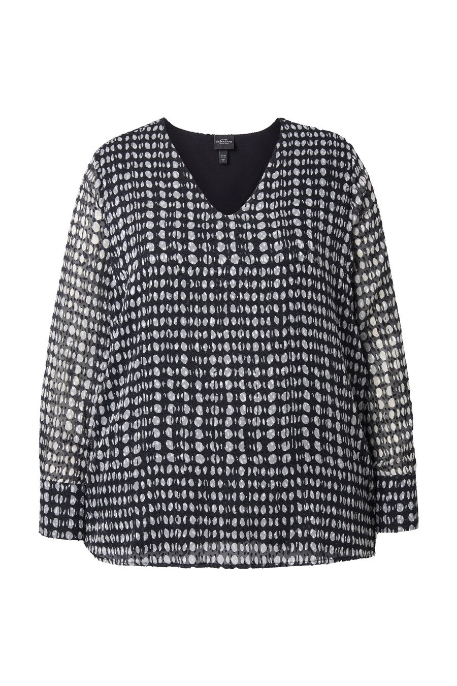 Блуза Ulla Popken, черный
Блуза Ulla Popken, черный