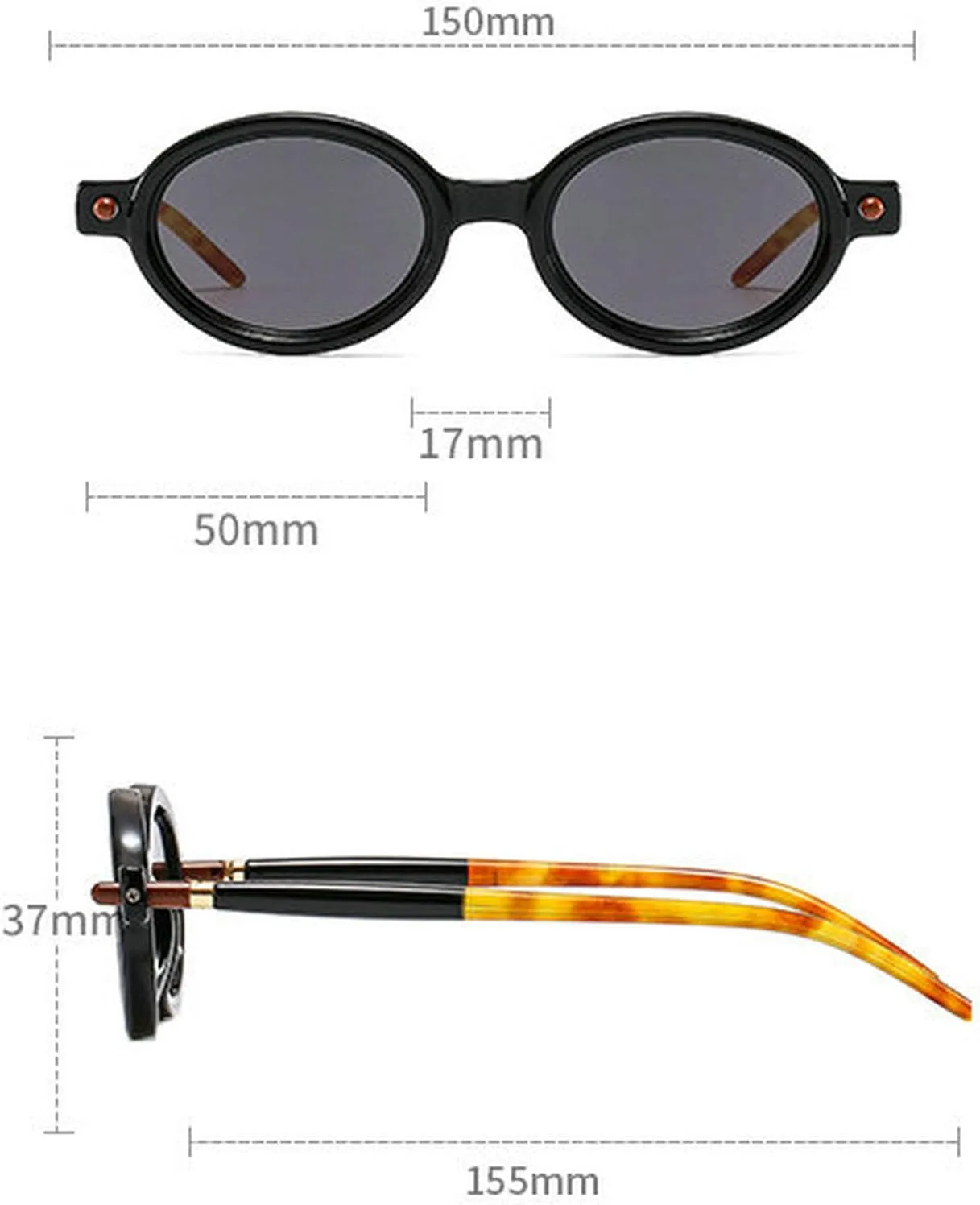 Винтажные овальные солнцезащитные очки COTIA для женщин и мужчин, модные панк-очки в маленькой оправе, ретро-очки с заклепками, классические солнцезащитные очки, Tea
Винтажные овальные солнцезащитные очки COTIA для женщин и мужчин, модные панк-очки в маленькой оправе, ретро-очки с заклепками, классические солнцезащитные очки, Tea