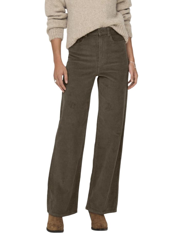 Тканевые брюки ONLY, коричневый
Тканевые брюки ONLY, коричневый