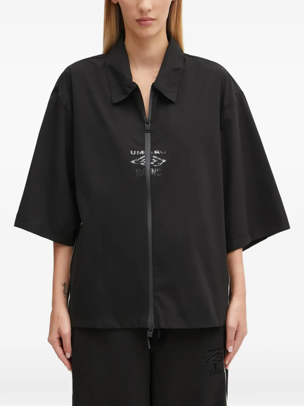 Рубашка на молнии с кантом X Umbro Rains, черный
Рубашка на молнии с кантом X Umbro Rains, черный