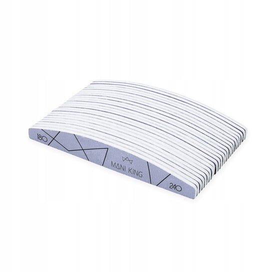 Набор из 25 штук Mani King Crescent File Boat 180/240, ManiKing
Набор из 25 штук Mani King Crescent File Boat 180/240, ManiKing