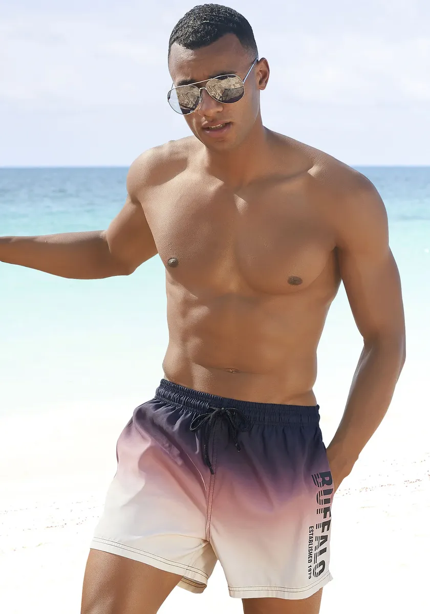 Купальные шорты Buffalo "Rick", с цветовым градиентом, оранжевый 
Купальные шорты Buffalo "Rick", с цветовым градиентом, оранжевый