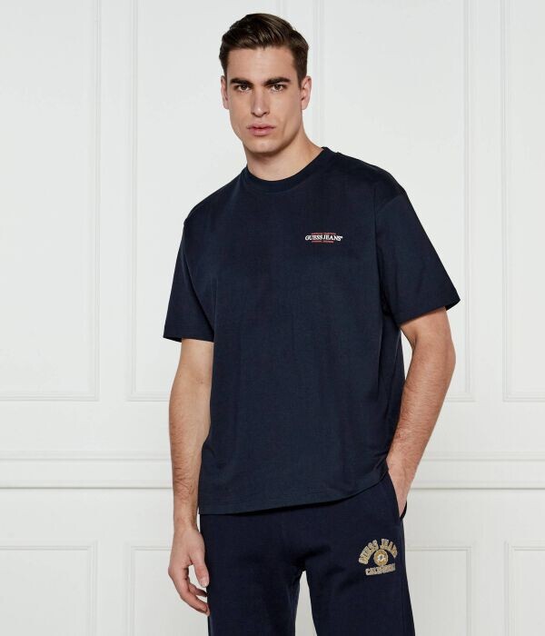 Футболка мужская Guess Jeans свободного кроя с логотипом бренда, синий
Футболка мужская Guess Jeans свободного кроя с логотипом бренда, синий