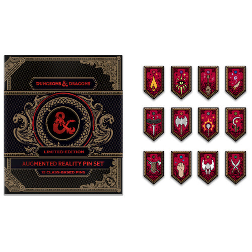 Аксессуары Pinfinity D&D Augmented Reality Pins: 12-Class Set, Limited Edition
Аксессуары Pinfinity D&D Augmented Reality Pins: 12-Class Set, Limited Edition