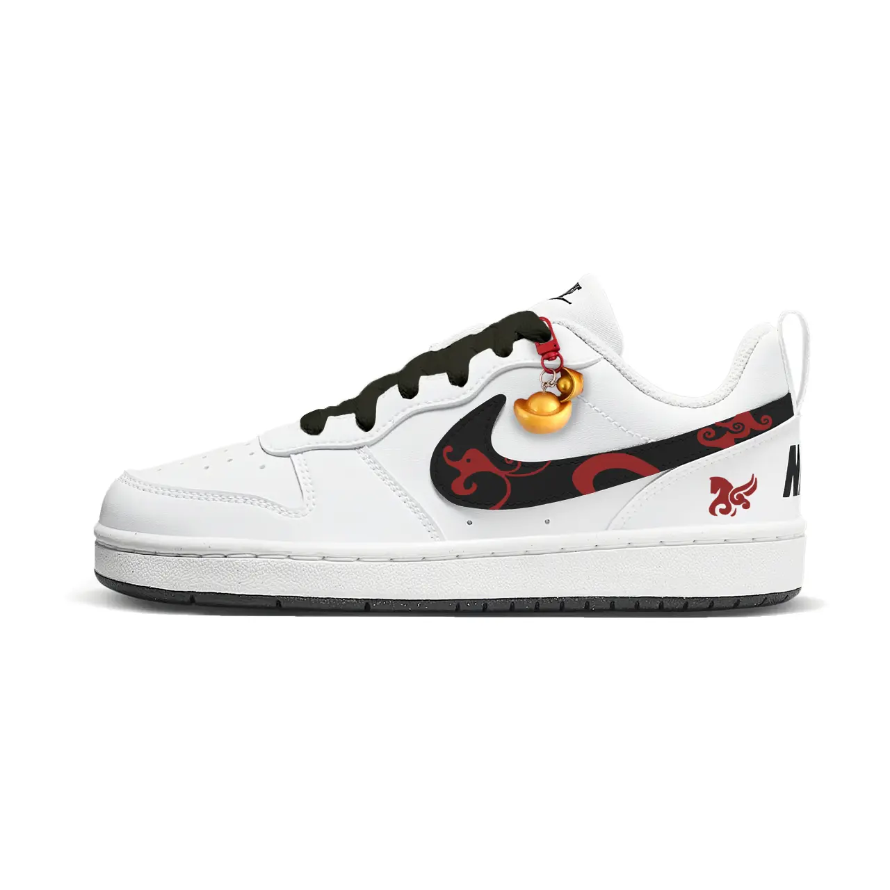 Nike Court Borough Ryoma Spirit Synthetic Leather Abrasion Resistant Low top Kids' Skateboarding Shoes White Black Red
Nike Court Borough Ryoma Spirit Synthetic Leather Abrasion Resistant Low top Kids' Skateboarding Shoes White Black Red