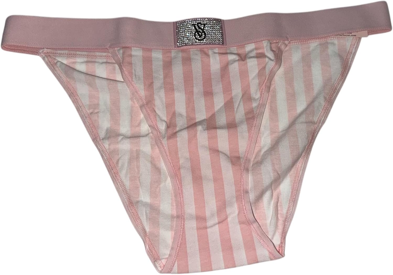 Трусики танга Victoria's Secret с пайетками и логотипом, цвет Pink Stripes, New
Трусики танга Victoria's Secret с пайетками и логотипом, цвет Pink Stripes, New