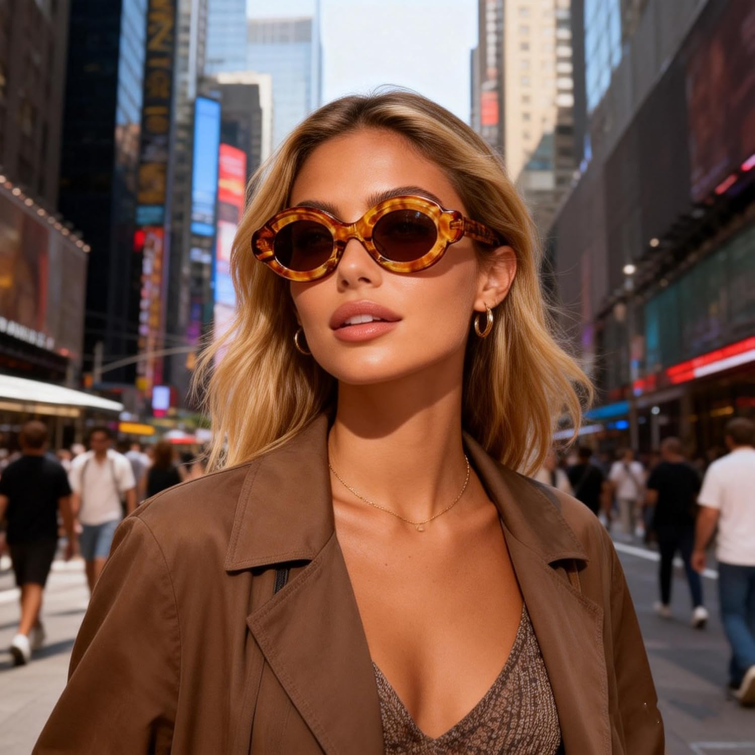 bullabulling Модные маленькие овальные солнцезащитные очки для женщин и мужчин, овальная оправа с толстой оправой, яркие конфетные цвета, милые солнцезащитные очки в стиле хип-хоп, Tortoise
bullabulling Модные маленькие овальные солнцезащитные очки для женщин и мужчин, овальная оправа с толстой оправой, яркие конфетные цвета, милые солнцезащитные очки в стиле хип-хоп, Tortoise