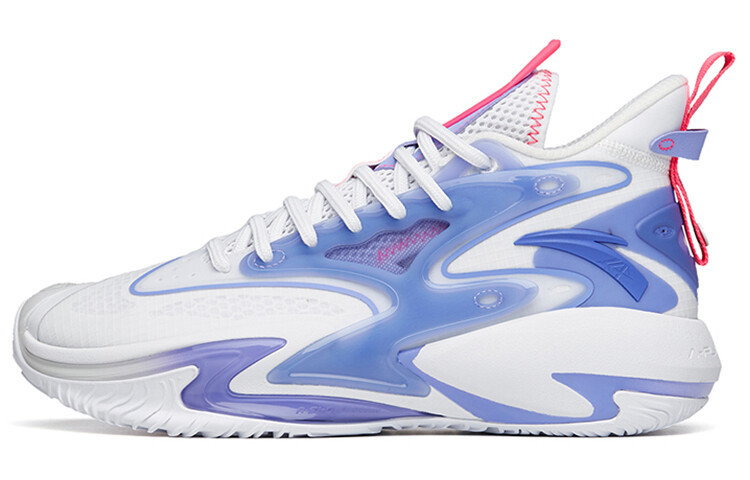 Баскетбольные кроссовки Berserk 3 мужские с высоким верхом белые/чисто-фиолетовые/светящиеся Anta
Баскетбольные кроссовки Berserk 3 мужские с высоким верхом белые/чисто-фиолетовые/светящиеся Anta