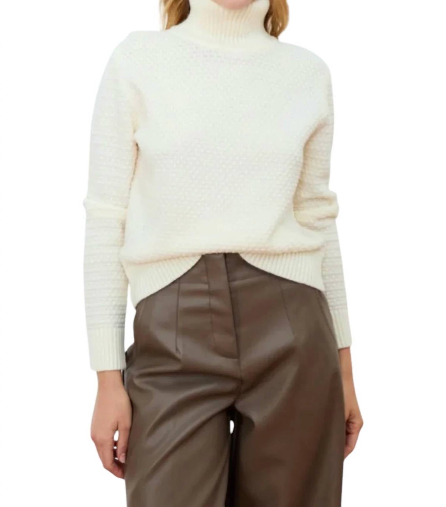 Водолазка Carly цвета экрю DELUC, цвет ecru
Водолазка Carly цвета экрю DELUC, цвет ecru