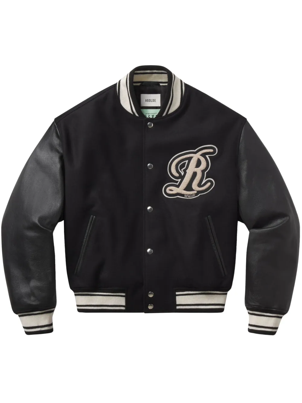 Кожаная куртка X RSVP Gallery AGOLDE, черный
Кожаная куртка X RSVP Gallery AGOLDE, черный