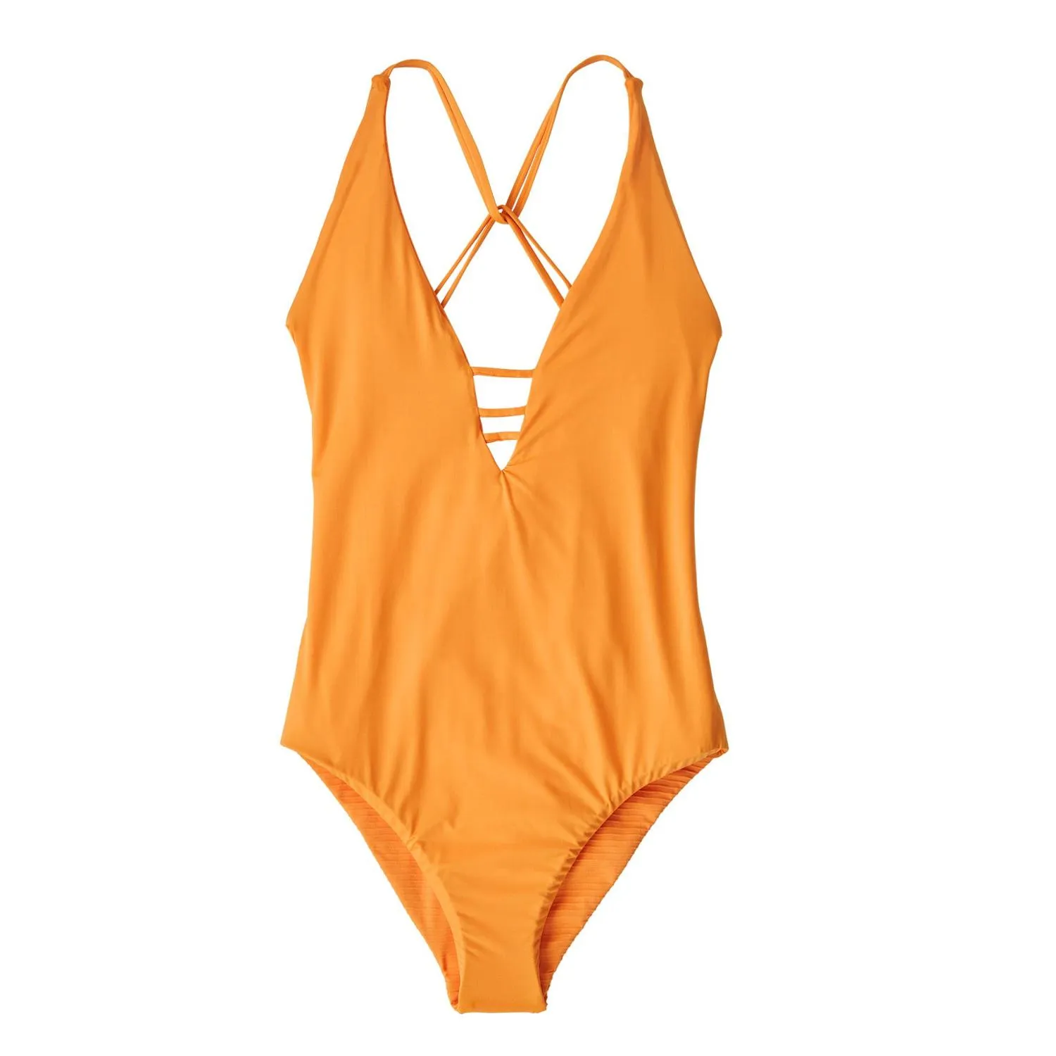 Обратимый удлинённый цельнокроеный купальник Patagonia, Ripple/Kishu Orange 
Обратимый удлинённый цельнокроеный купальник Patagonia, Ripple/Kishu Orange