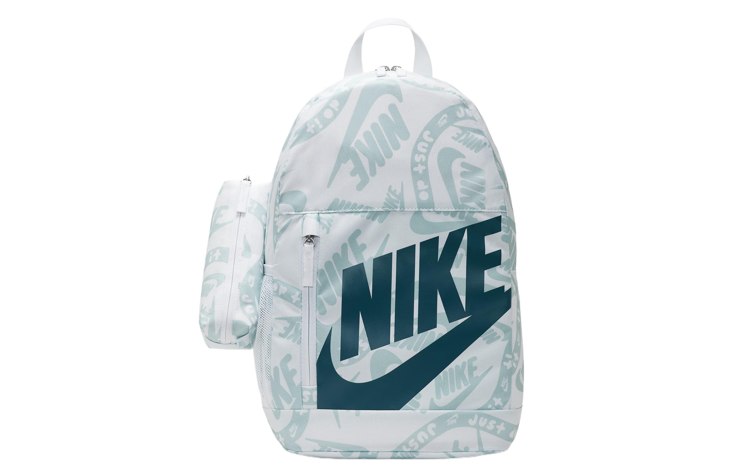 Рюкзак из полиэстера унисекс белый и кристально-голубой Nike, белый и жеодовый бирюзовый
Рюкзак из полиэстера унисекс белый и кристально-голубой Nike, белый и жеодовый бирюзовый