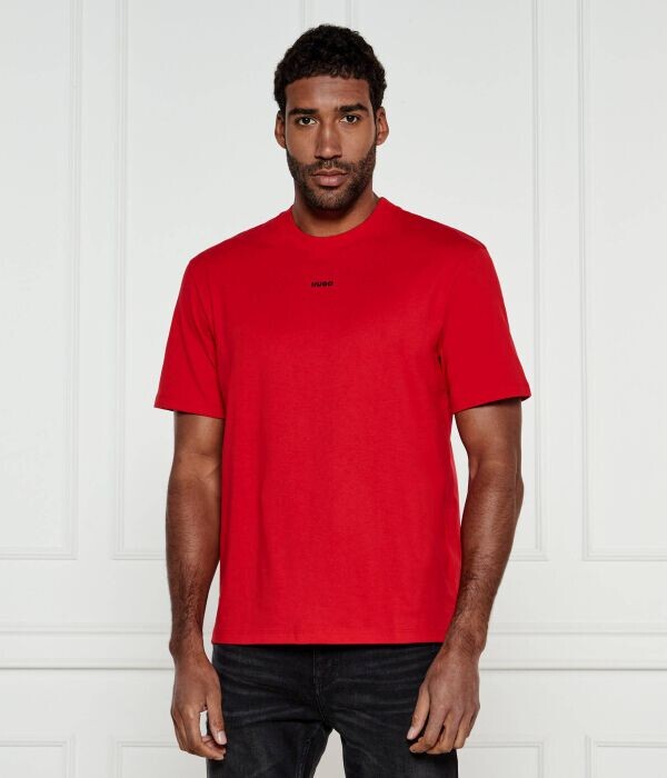 Футболка Hugo Dapolino Relaxed Fit, красный 
Футболка Hugo Dapolino Relaxed Fit, красный