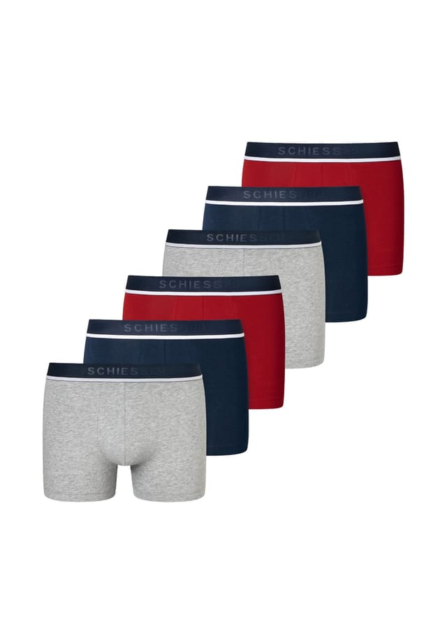Шорты в стиле ретро / брюки 6 пар в упаковке - 95/5 - органический хлопок Schiesser, мультиколор
Шорты в стиле ретро / брюки 6 пар в упаковке - 95/5 - органический хлопок Schiesser, мультиколор