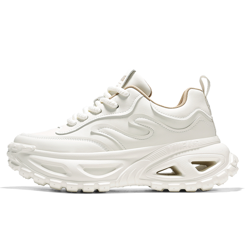 Низкие массивные кроссовки, увеличивающие рост, мужские VIIEAS, Ecru
Низкие массивные кроссовки, увеличивающие рост, мужские VIIEAS, Ecru