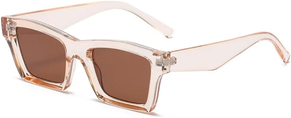 Солнцезащитные очки с защитой UV400 | Маленькая оправа, линзы конфетного цвета | Для женщин и мужчин, для занятий спортом на открытом воздухе и вождения DSVIGF, Clear Brown C6
Солнцезащитные очки с защитой UV400 | Маленькая оправа, линзы конфетного цвета | Для женщин и мужчин, для занятий спортом на открытом воздухе и вождения DSVIGF, Clear Brown C6