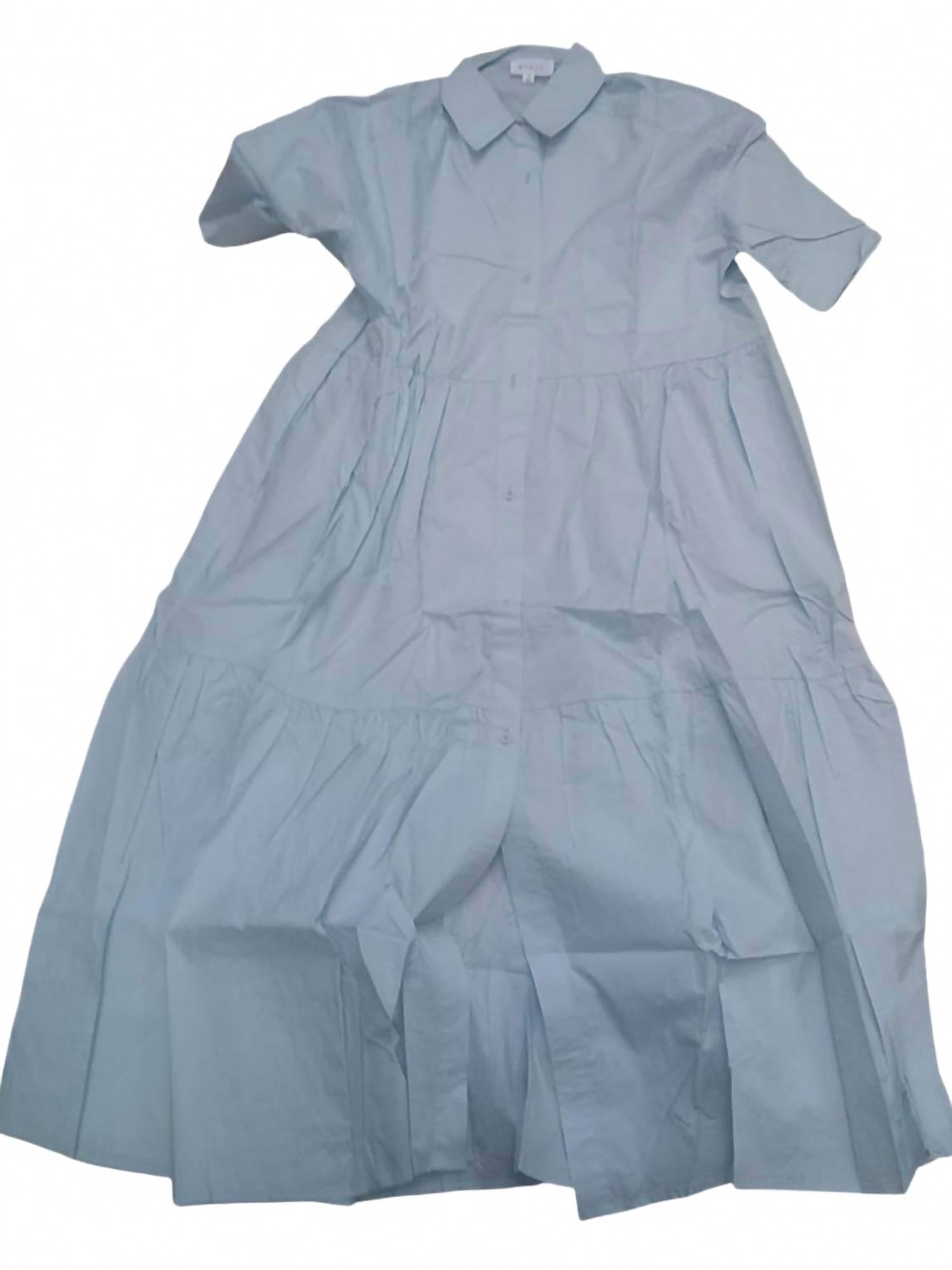 Женское макси-платье рубашка в мятном цвете MABLE
Женское макси-платье рубашка в мятном цвете MABLE