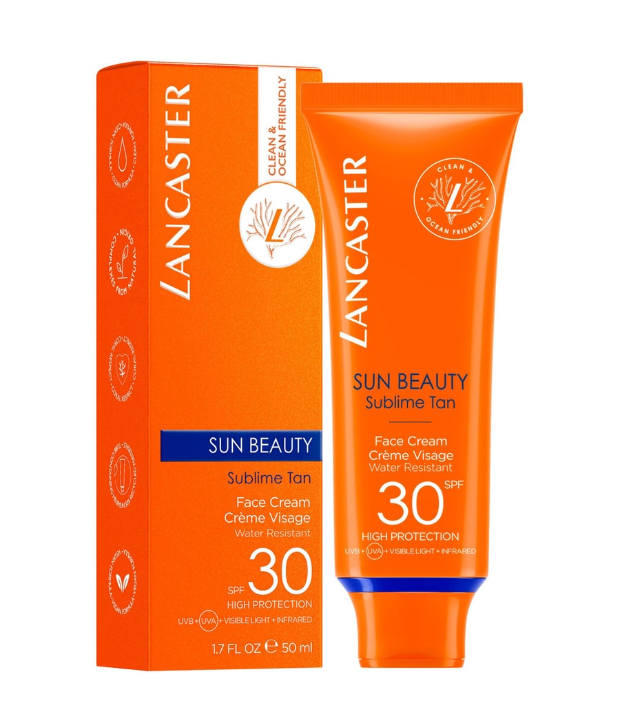 Солнцезащитный крем Lancaster Sun Beauty Face Cream SPF30, 50 ml
Солнцезащитный крем Lancaster Sun Beauty Face Cream SPF30, 50 ml