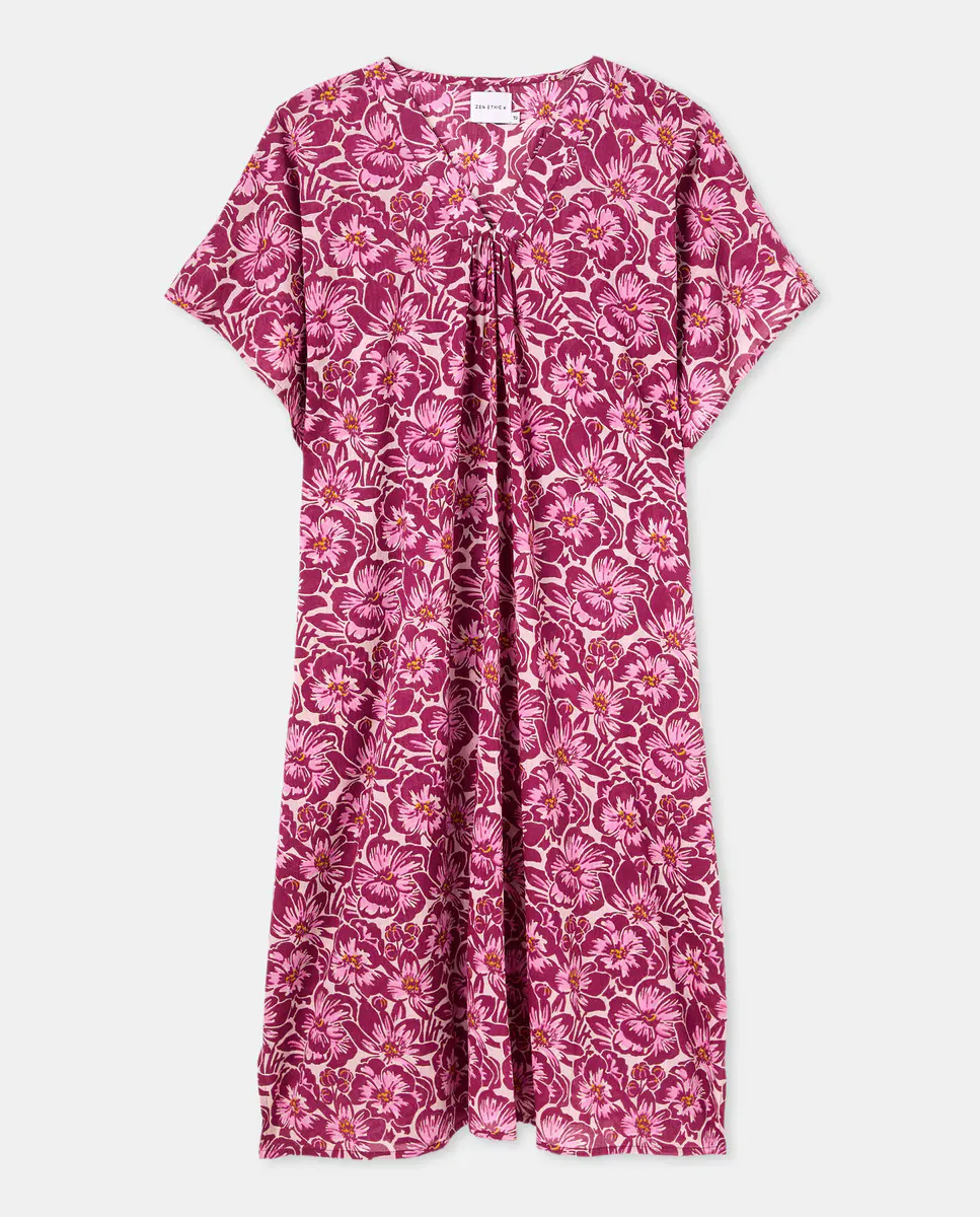 Кафтан из хлопка Zen Ethic, розовый
Кафтан из хлопка Zen Ethic, розовый