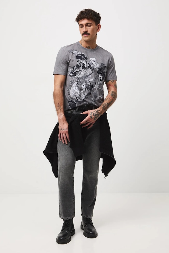 Футболка мужская Medicine с фантазийным принтом, серый
Футболка мужская Medicine с фантазийным принтом, серый