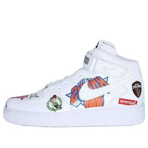 Кроссовки x supreme nba x air force 1 mid 07 'white' Nike, белый
Кроссовки x supreme nba x air force 1 mid 07 'white' Nike, белый