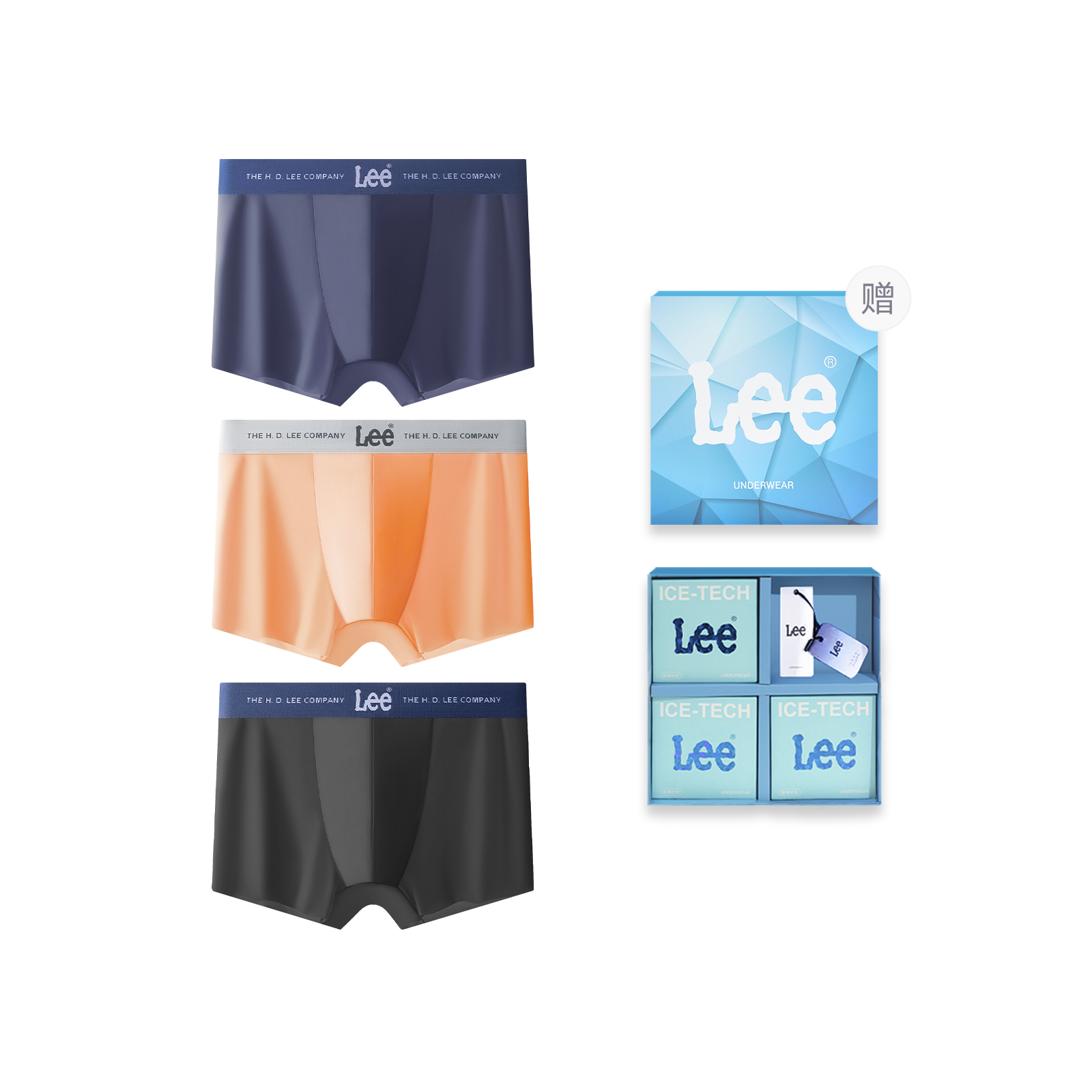 Lee SS23 Ice Series летнее нижнее белье подарочная упаковка мужское 3 шт
Lee SS23 Ice Series летнее нижнее белье подарочная упаковка мужское 3 шт