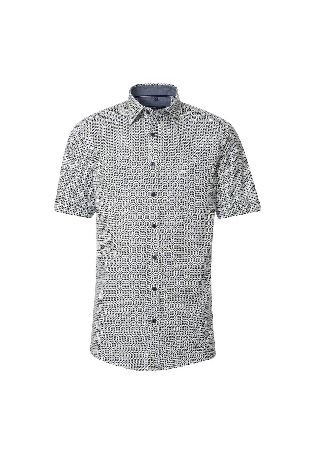 Мужская повседневная рубашка с коротким рукавом и принтом, удобная посадка CASAMODA, темно-синий
Мужская повседневная рубашка с коротким рукавом и принтом, удобная посадка CASAMODA, темно-синий