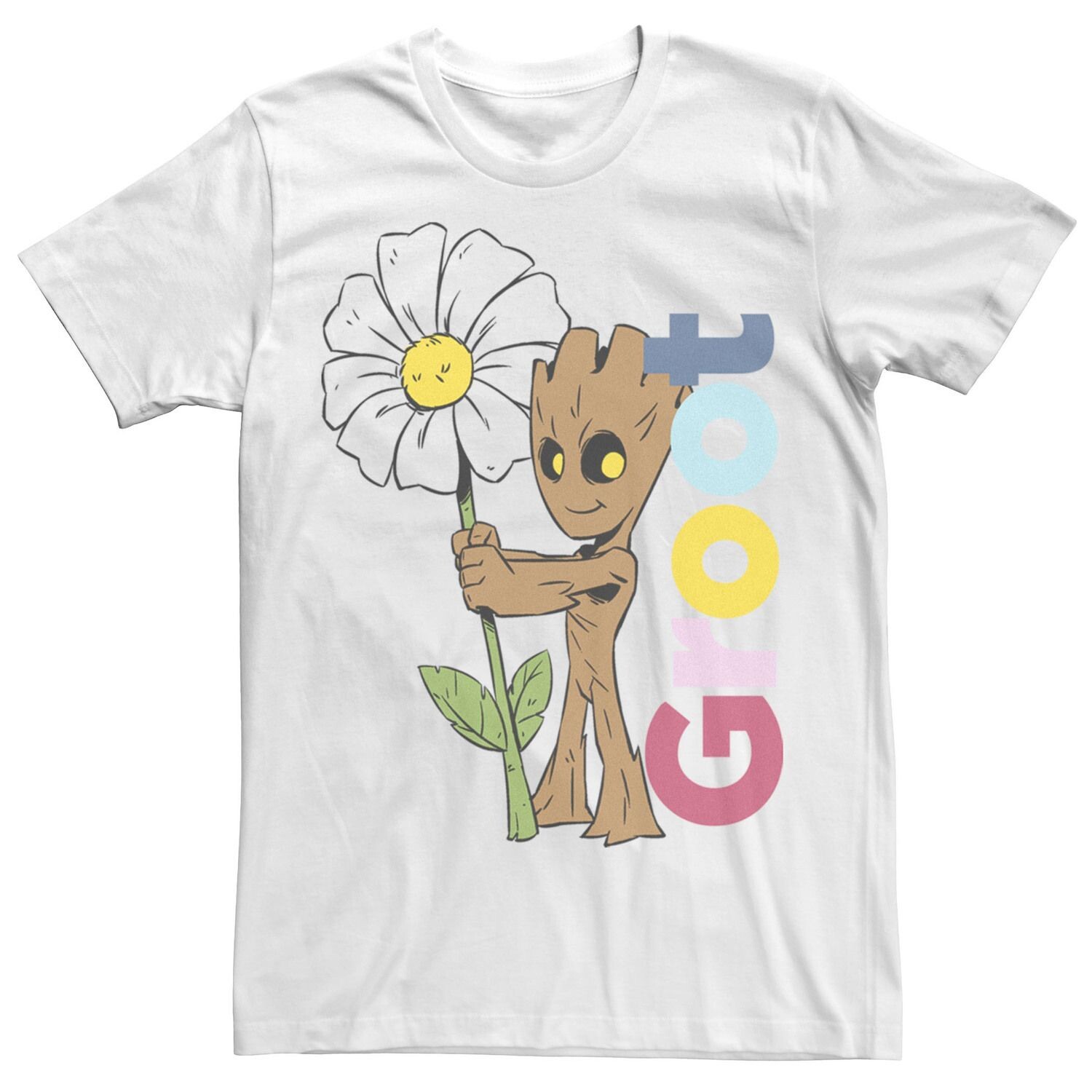 Мужская футболка с цветочным портретом Marvel Guardians Of The Galaxy Groot Licensed Character
Мужская футболка с цветочным портретом Marvel Guardians Of The Galaxy Groot Licensed Character