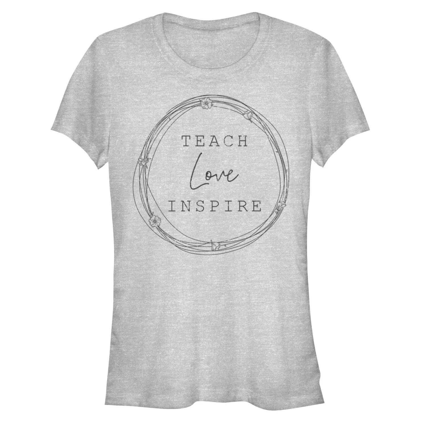 Серая футболка с курсивным рисунком для юниоров "Teach Love Inspire" Licensed Character, Серый, Серая футболка с курсивным рисунком для юниоров "Teach Love Inspire" Licensed Character
Серая футболка с курсивным рисунком для юниоров "Teach Love Inspire" Licensed Character, Серый, Серая футболка с курсивным рисунком для юниоров "Teach Love Inspire" Licensed Character