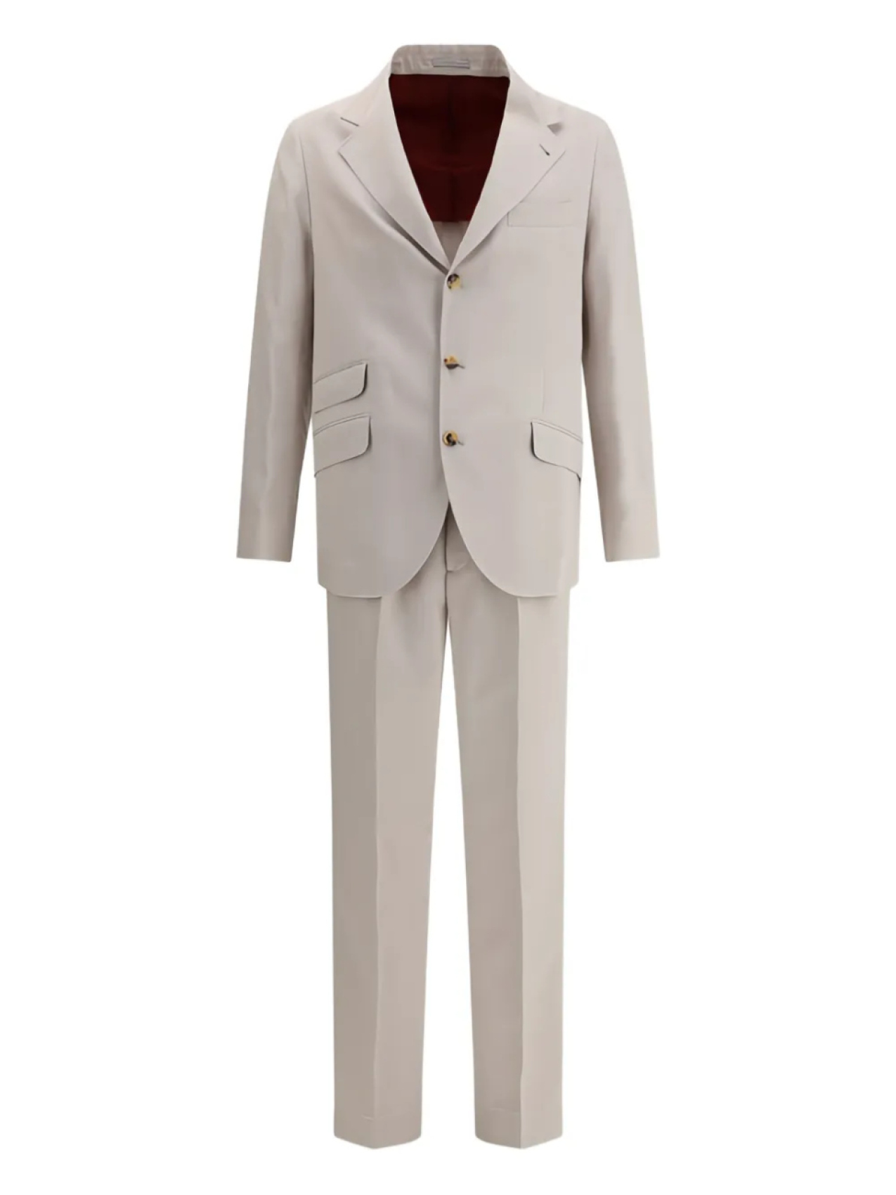 Шелковый костюм Brunello Cucinelli, нейтральный
Шелковый костюм Brunello Cucinelli, нейтральный