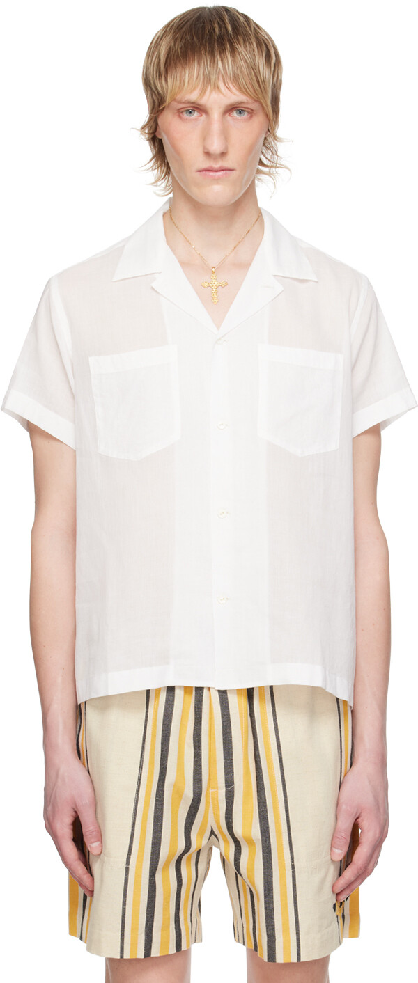 Рубашка свободного кроя Bode, белый
Рубашка свободного кроя Bode, белый