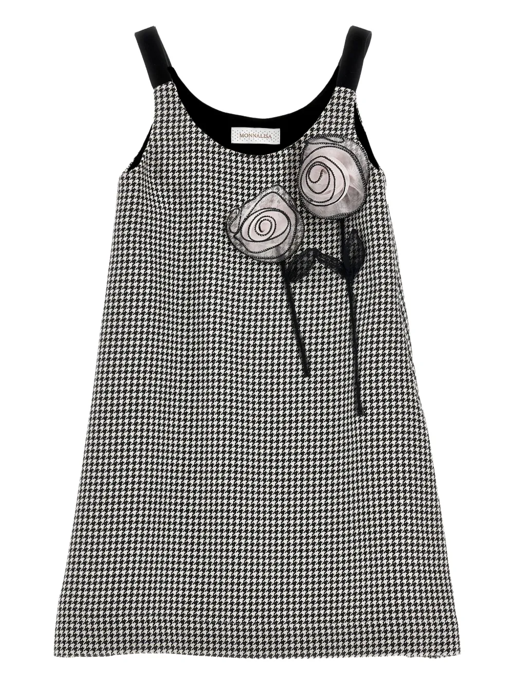 Платье-комбинация в ломаную клетку Monnalisa, черный
Платье-комбинация в ломаную клетку Monnalisa, черный