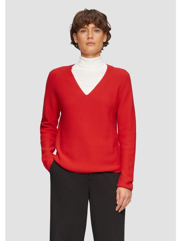 Вязаный свитер s.Oliver, красный 
Вязаный свитер s.Oliver, красный