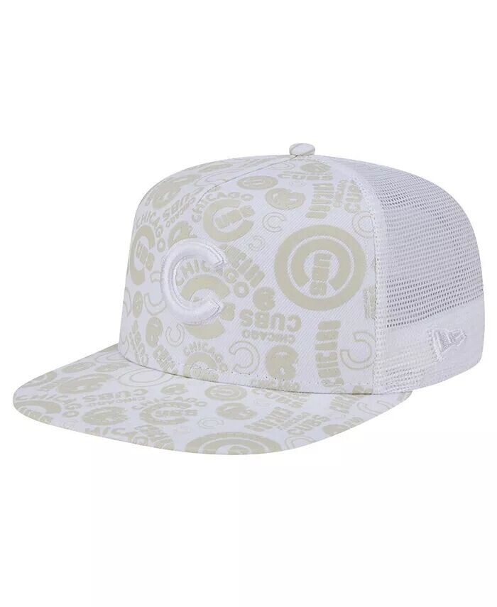 Мужская белая бейсболка с логотипом Chicago Cubs Dunes A-Frame Trucker 9FIFTY Snapback New Era
Мужская белая бейсболка с логотипом Chicago Cubs Dunes A-Frame Trucker 9FIFTY Snapback New Era