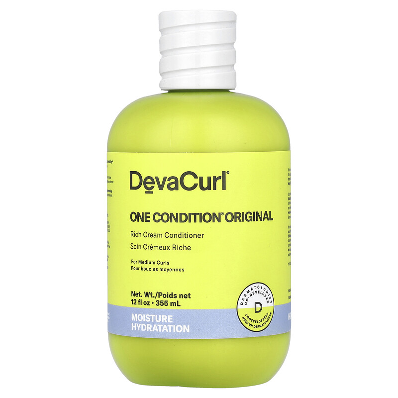 DevaCurl, One Condition Original, крем-кондиционер с насыщенным вкусом, для средних локонов, 355 мл (12 жидк. Унций)
DevaCurl, One Condition Original, крем-кондиционер с насыщенным вкусом, для средних локонов, 355 мл (12 жидк. Унций)