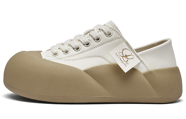 Кеды, скейтборд обувь женская низкая La Chapelle, бежевый/хаки
Кеды, скейтборд обувь женская низкая La Chapelle, бежевый/хаки