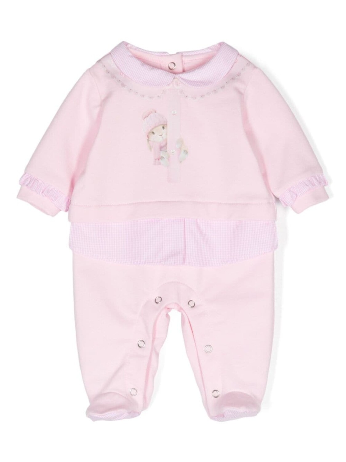 Lapin House пижама в клетку с принтом, розовый
Lapin House пижама в клетку с принтом, розовый