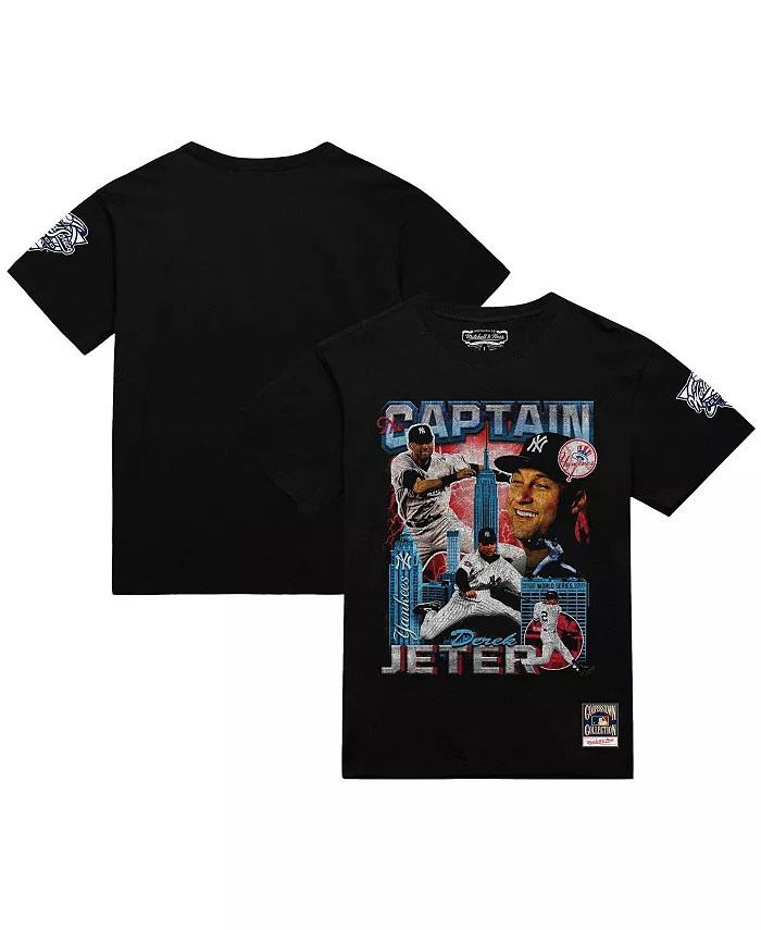 Мужская футболка с коллажем Derek Jeter Black New York Yankees 2000 MVP Мировой серии Mitchell & Ness
Мужская футболка с коллажем Derek Jeter Black New York Yankees 2000 MVP Мировой серии Mitchell & Ness