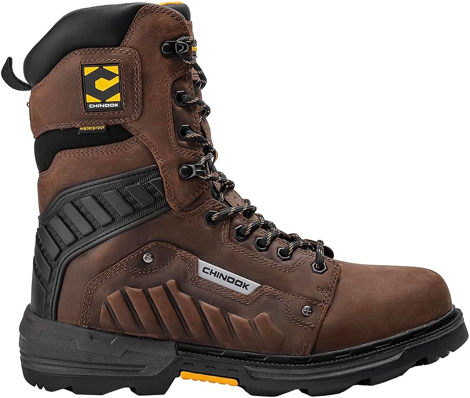 Ботинки для работы Chinook Footwear Scorpion с прямым носком 9 водонепроницаемые - коричневые
Ботинки для работы Chinook Footwear Scorpion с прямым носком 9 водонепроницаемые - коричневые