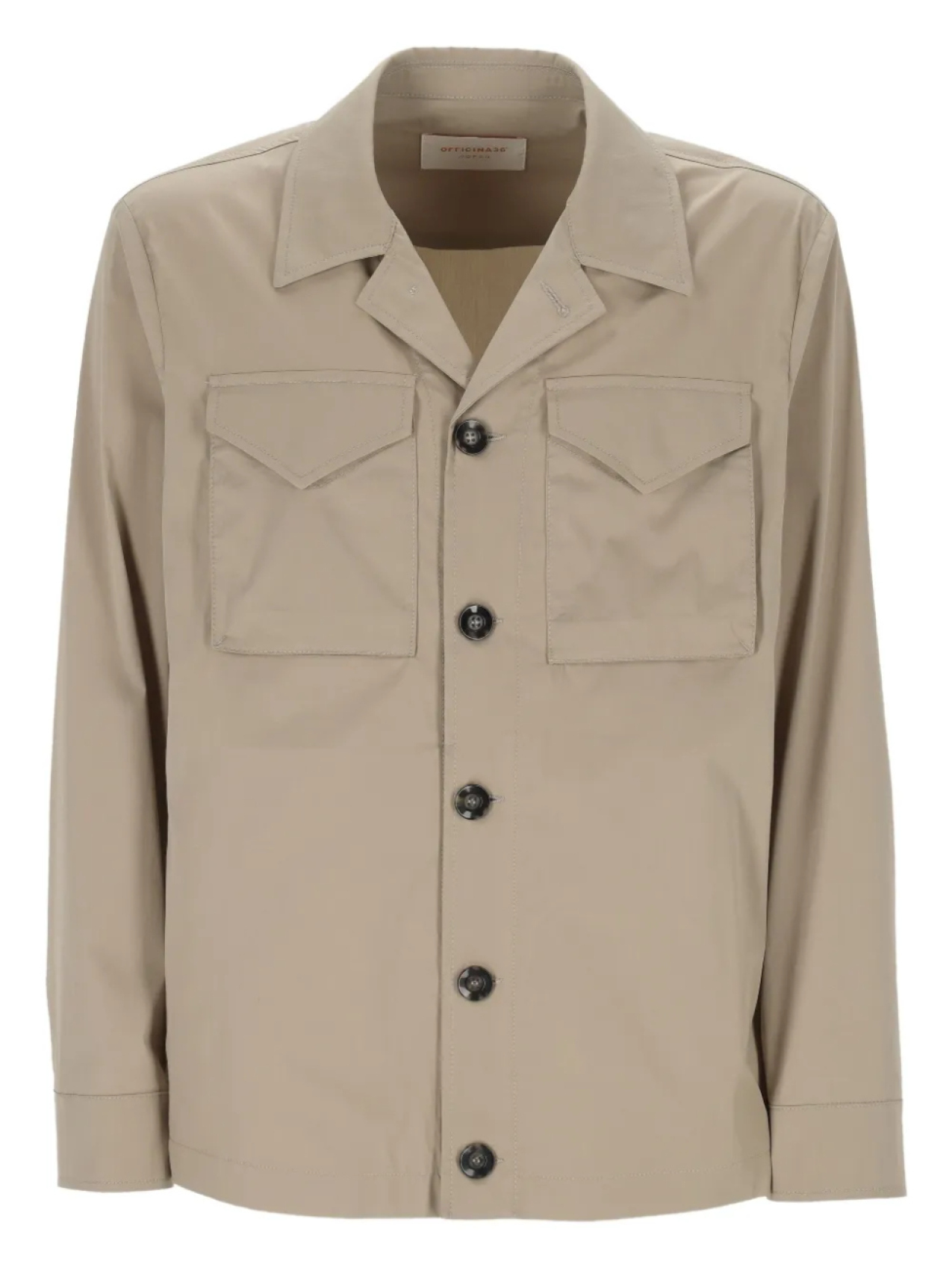 OFFICINA 36 хлопковая рубашка-куртка, нейтральный
OFFICINA 36 хлопковая рубашка-куртка, нейтральный