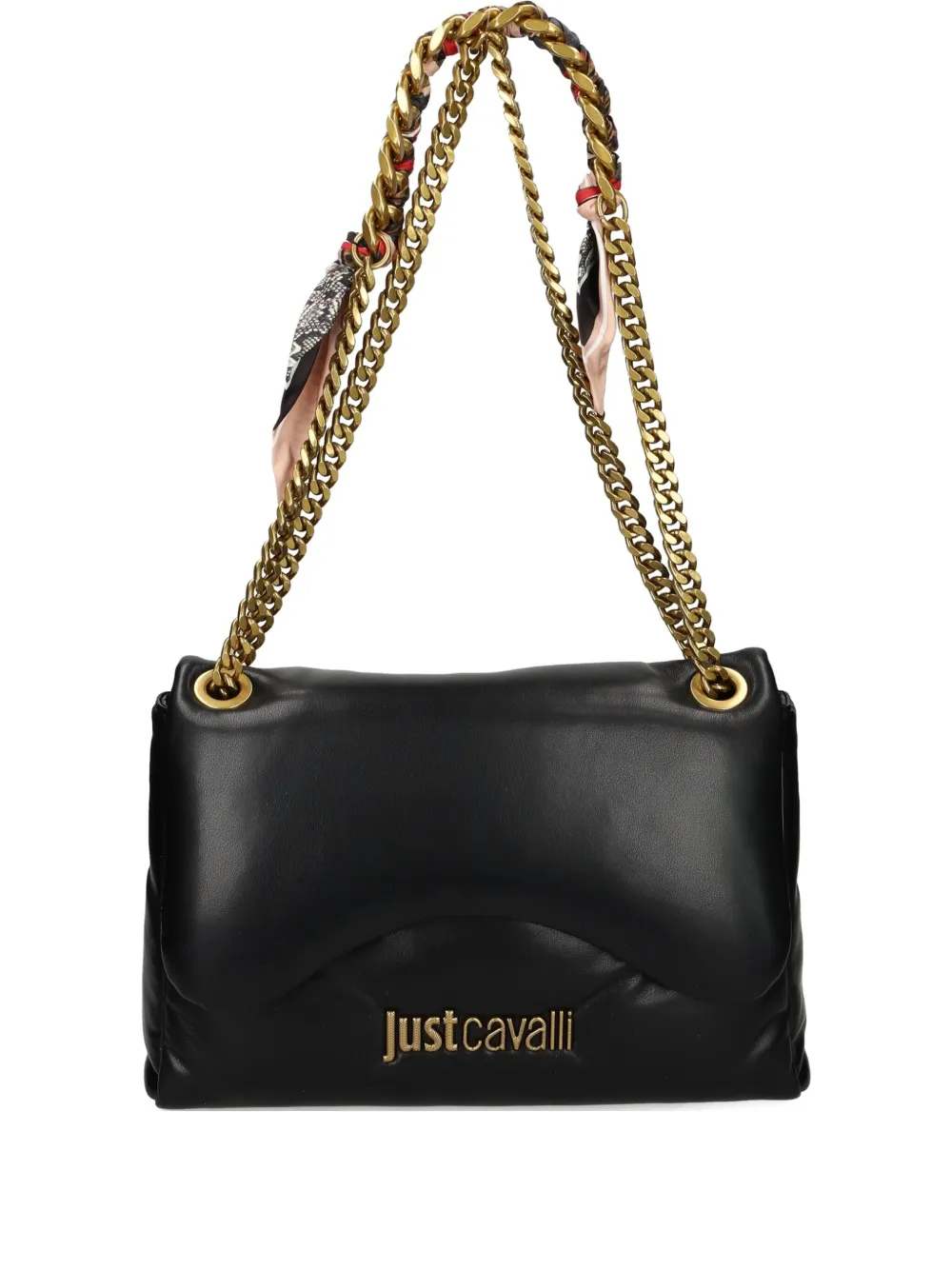 Сумка на плечо с цепочкой Just Cavalli, черный 
Сумка на плечо с цепочкой Just Cavalli, черный