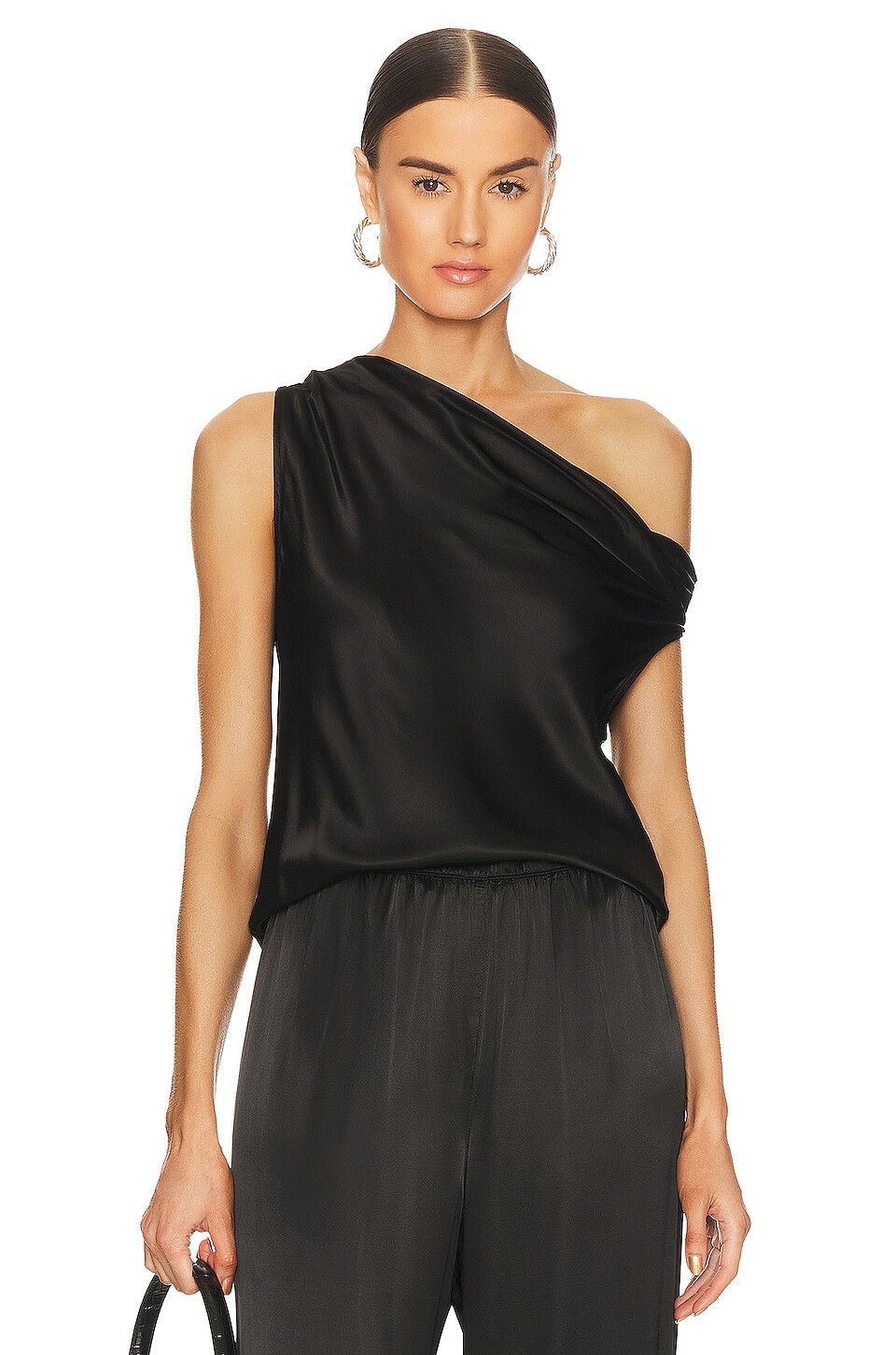 Топ Enza Costa Satin Bias Off Shoulder, черный
Топ Enza Costa Satin Bias Off Shoulder, черный