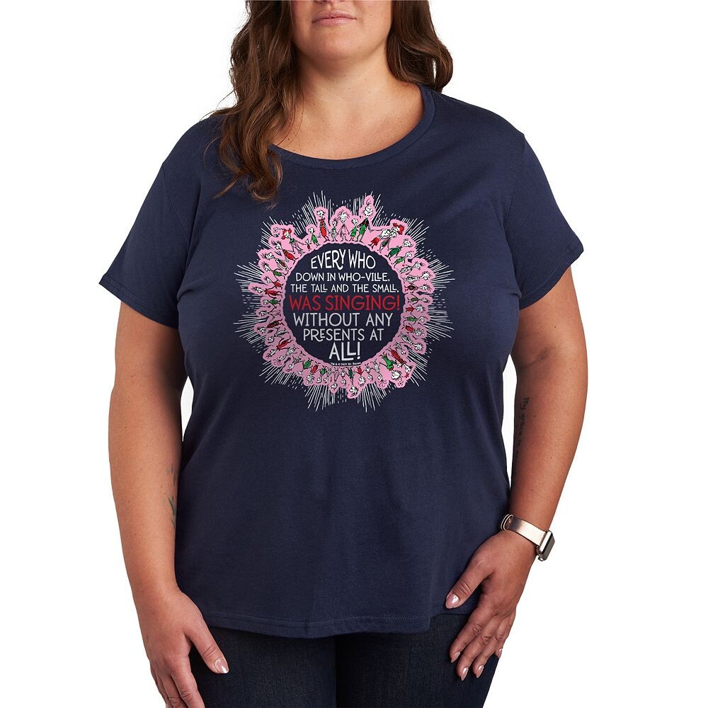 Футболка больших размеров с рисунком «Доктор Сьюз Гринч Who-Ville Singing» Licensed Character, темно-синий
Футболка больших размеров с рисунком «Доктор Сьюз Гринч Who-Ville Singing» Licensed Character, темно-синий