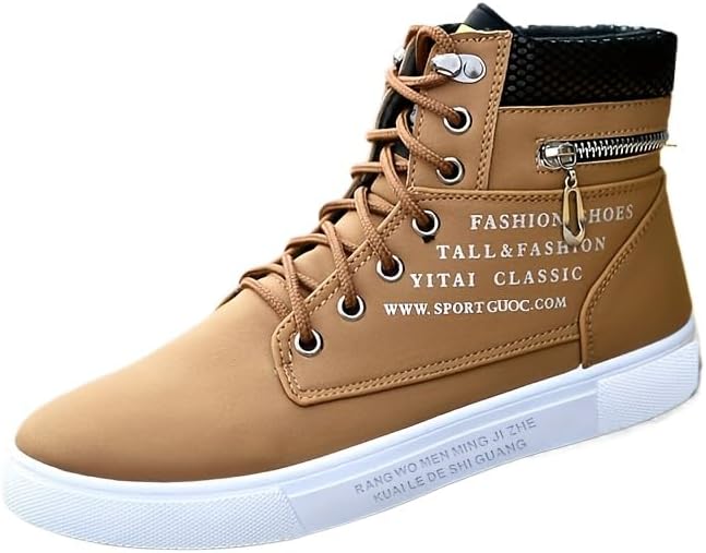 Мужские замшевые ботинки, мужские кроссовки для скейтборда- удобная резиновая подошва и шнуровка, для разных сезонов и случаев Hhhchpm, Ginger-colored
Мужские замшевые ботинки, мужские кроссовки для скейтборда- удобная резиновая подошва и шнуровка, для разных сезонов и случаев Hhhchpm, Ginger-colored